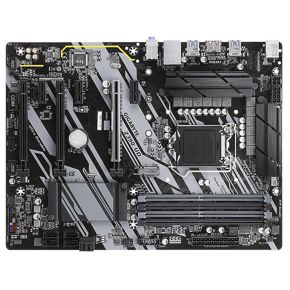 Gigabyte Z390 UD ATX Mainboard Sockel 1151 HDMI/M.2/USB3.0