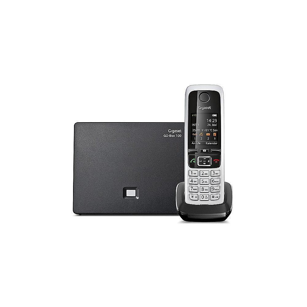 Gigaset C430A GO schnurloses Festnetztelefon mit Anrufbeantworter analog/VoIP