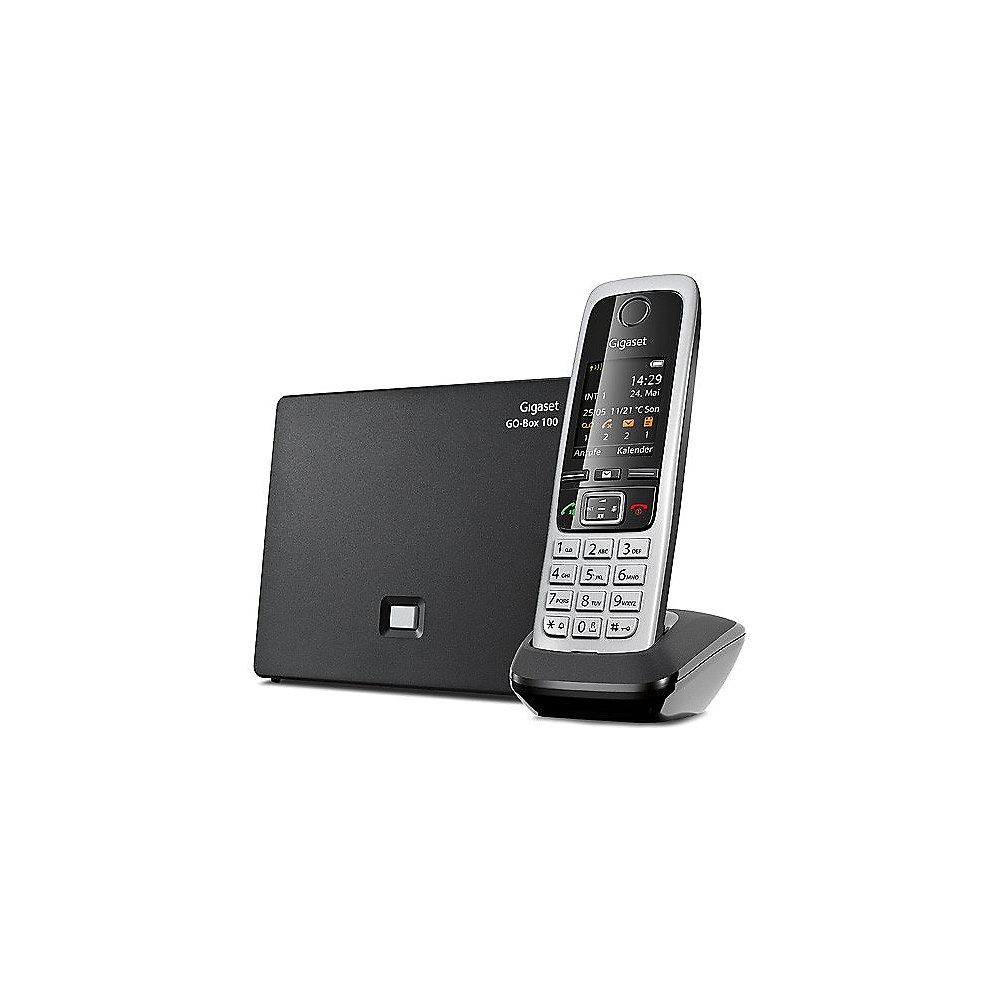 Gigaset C430A GO schnurloses Festnetztelefon mit Anrufbeantworter analog/VoIP