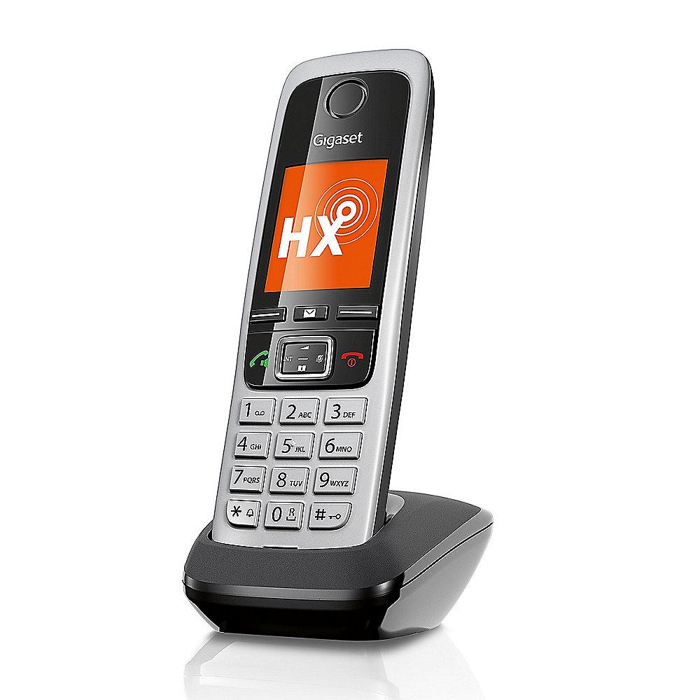 Gigaset DL500A   C430HX schnurloses Festnetztelefon (analog) mit Mobilteil   AB