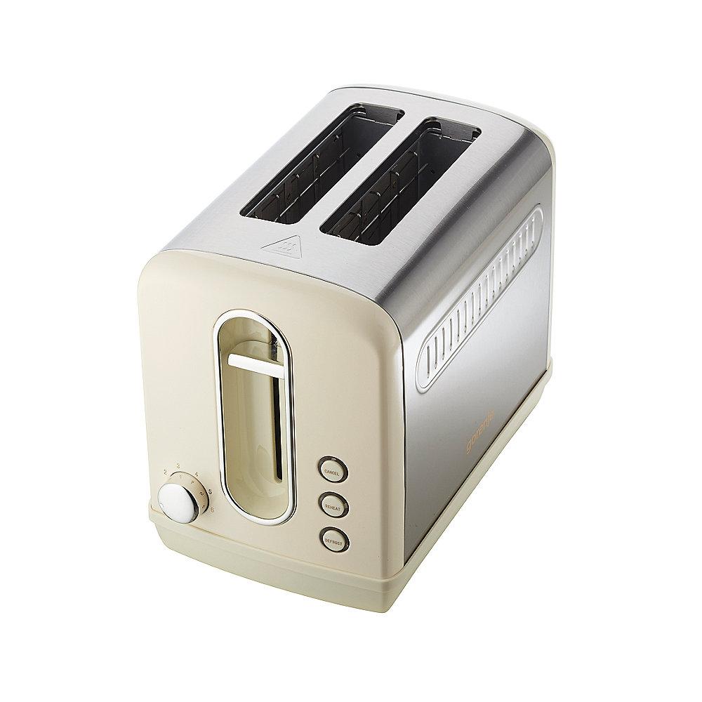 Gorenje T 1100 CLI Classico Toaster Creme/Edelstahl, Gorenje, T, 1100, CLI, Classico, Toaster, Creme/Edelstahl