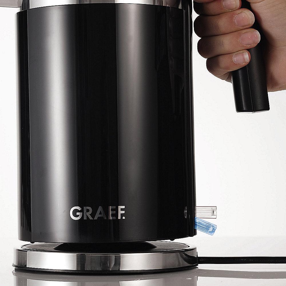 Graef WK 62 Wasserkocher 1,5l schwarz