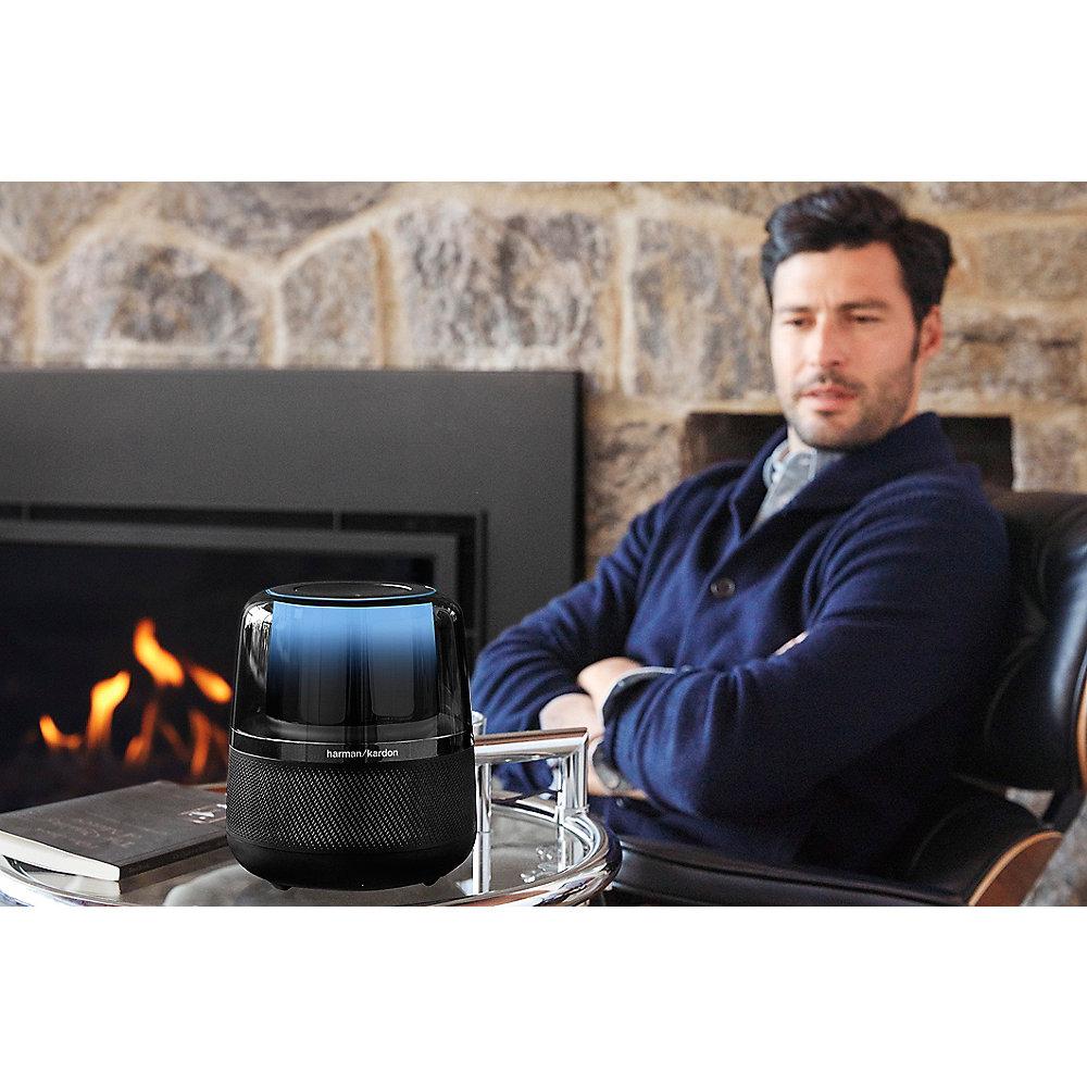 Harman Kardon Allure Bluetooth- Lautsprecher Alexa Sprachsteuerung schwarz