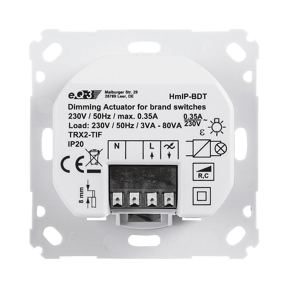 Homematic IP Dimmaktor für Markenschalter HmIP-BDT