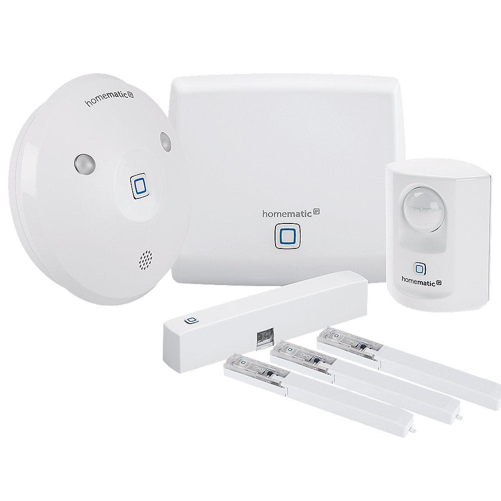 Homematic IP Starter Set Alarm inkl. 3 Tür-/Fensterkontakte verdeckt