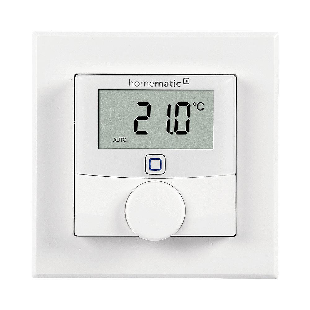 Homematic IP Wandthermostat mit Schaltausgang für Markenschalter HmIP-BWTH