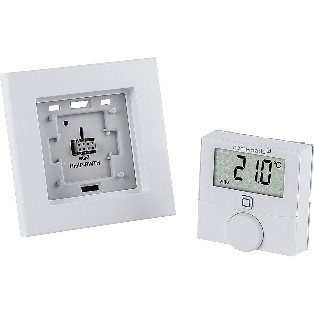 Homematic IP Wandthermostat mit Schaltausgang für Markenschalter HmIP-BWTH, Homematic, IP, Wandthermostat, Schaltausgang, Markenschalter, HmIP-BWTH