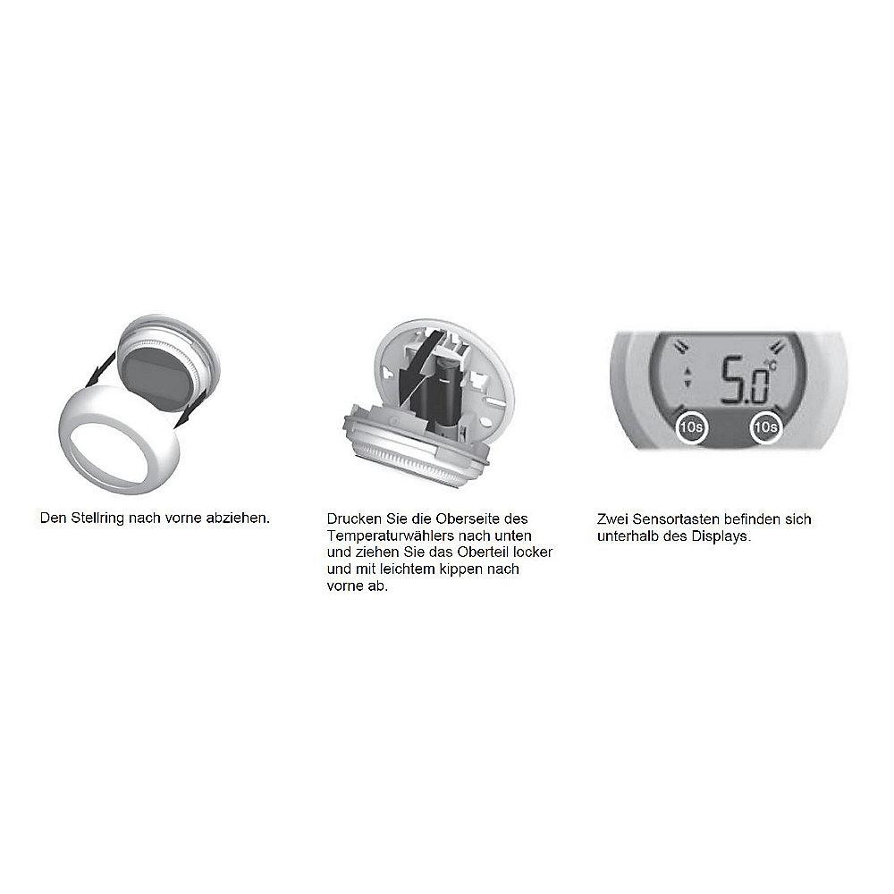 Honeywell T87RF2059 Digitaler Funkraumthermostat für evohome Fußbodenregler, Honeywell, T87RF2059, Digitaler, Funkraumthermostat, evohome, Fußbodenregler