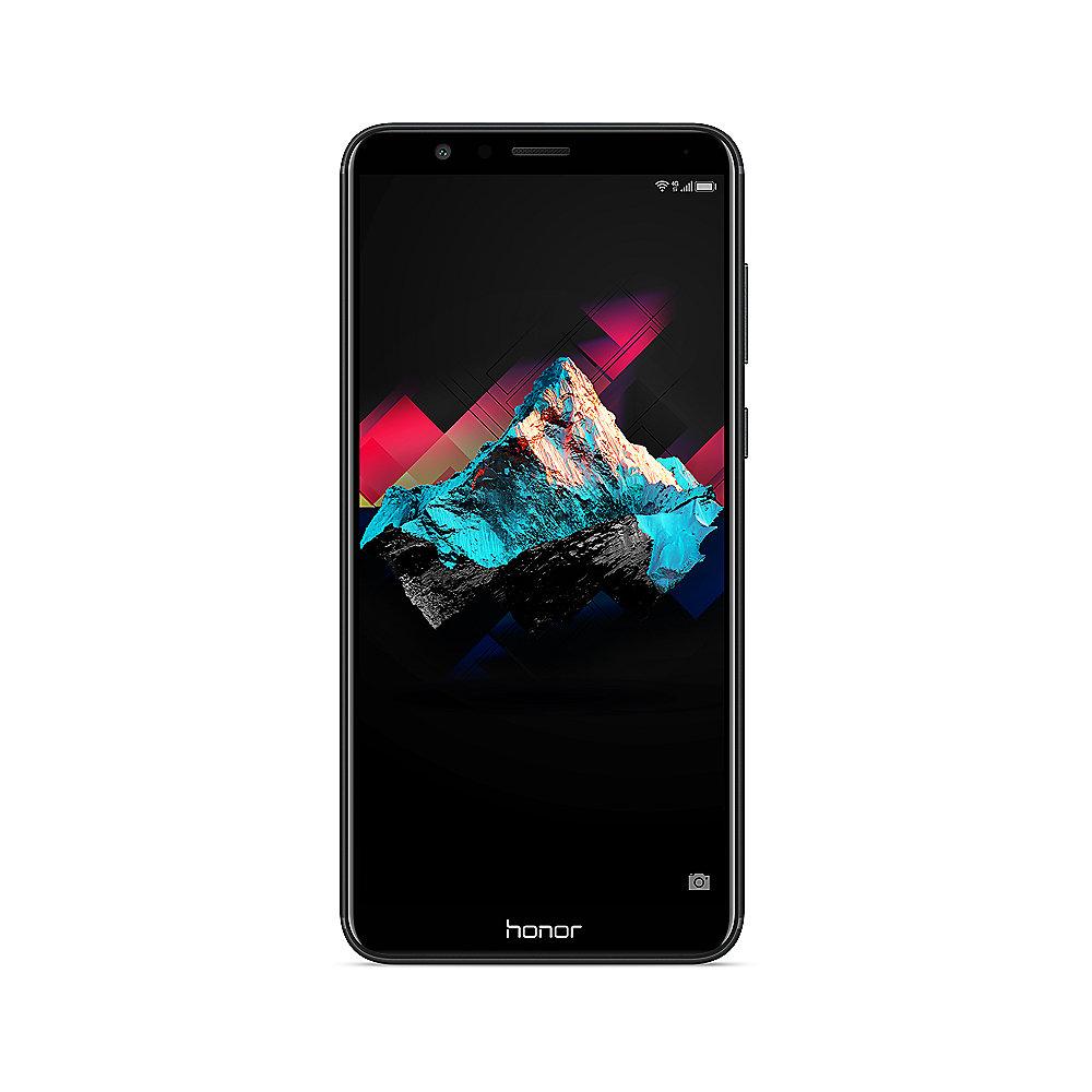 Honor 7X midnight black Android 7.0 Smartphone mit Dual-Kamera