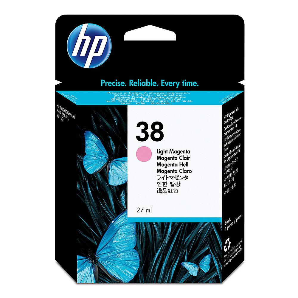 HP C9419A Original Druckerpatrone 38 helles magenta