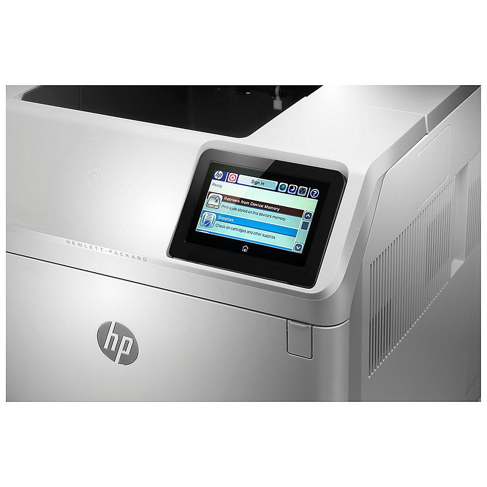 HP LaserJet Enterprise M605x S/W-Laserdrucker LAN