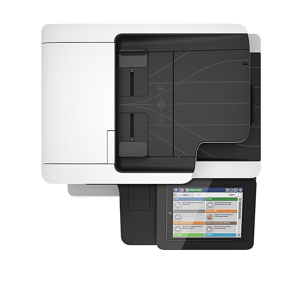 HP LaserJet Enterprise MFP M527f S/W-Laserdrucker Scanner Kopierer Fax LAN