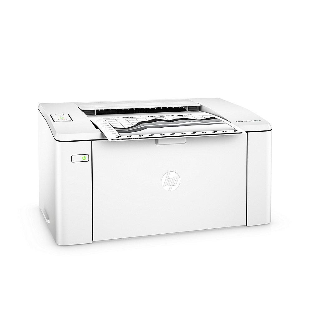 HP LaserJet Pro M102w S/W-Laserdrucker USB WLAN, HP, LaserJet, Pro, M102w, S/W-Laserdrucker, USB, WLAN