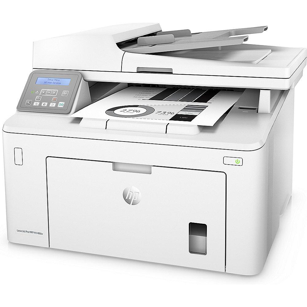 HP LaserJet Pro MFP M148dw S/W-Laserdrucker Scanner Kopierer LAN WLAN