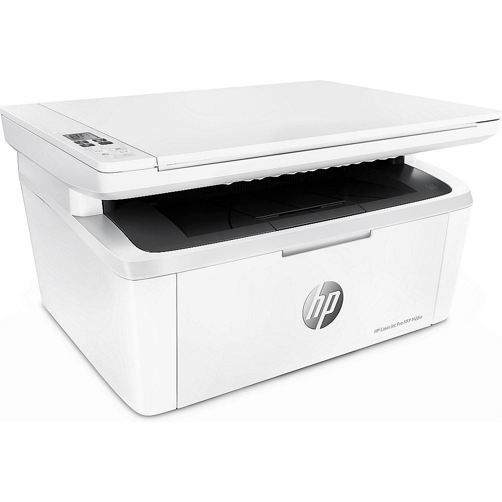 HP LaserJet Pro MFP M28w S/W-Laserdrucker Scanner Kopierer USB WLAN