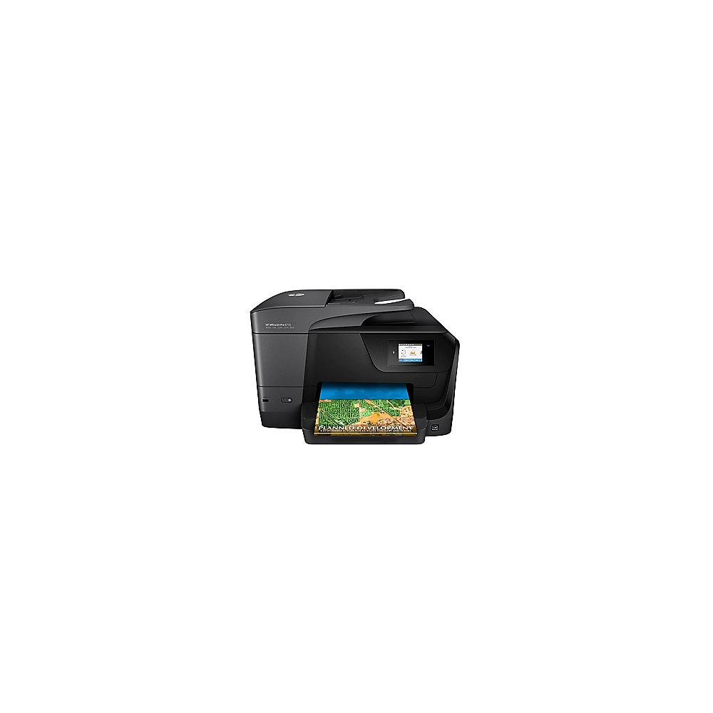 HP OfficeJet Pro 8710 Multifunktionsdrucker Scanner Kopierer Fax WLAN, HP, OfficeJet, Pro, 8710, Multifunktionsdrucker, Scanner, Kopierer, Fax, WLAN