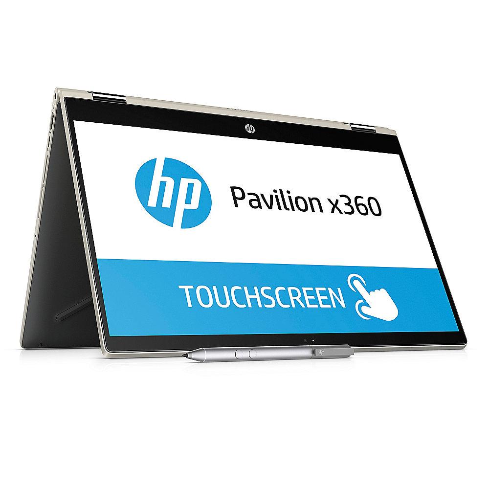 HP Pavilion x360 15-cr0405ng gold 2in1 15" Full HD i5-8250U SSD Radeon 530 Win10