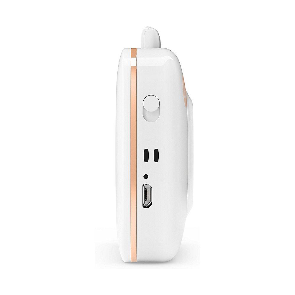 HP Sprocket 2-in-1 mobiler Fotodrucker Sofortbildkamera weiß