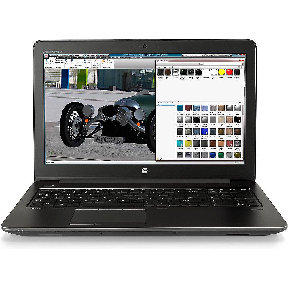 HP zBook 15 G4 1RQ65EA Notebook i7-7820HQ SSD Full HD M2200 Windows 10 Pro