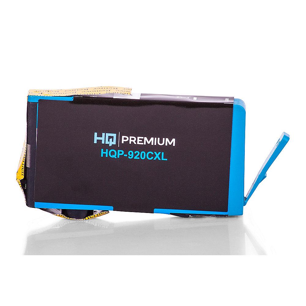 HQ-Premium Tintenpatrone ersetzt HP 920XL Cyan