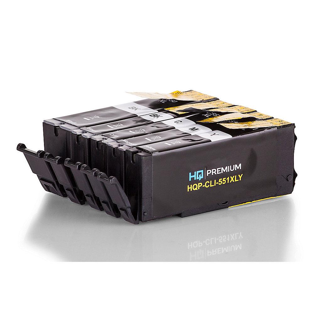 HQ-Premium Tintenpatronen Multipack ersetzt Canon PGI-550 / CLI-551
