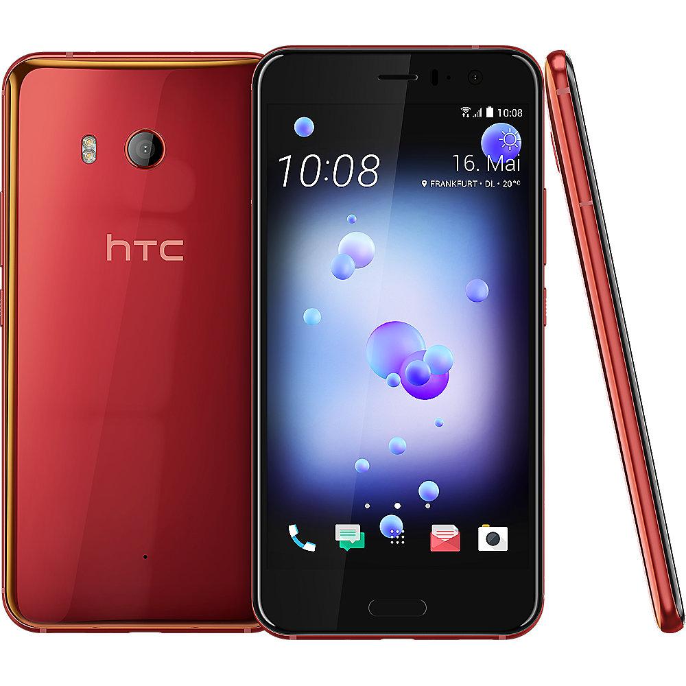 HTC U11 solar red Android 7.1 Smartphone, HTC, U11, solar, red, Android, 7.1, Smartphone