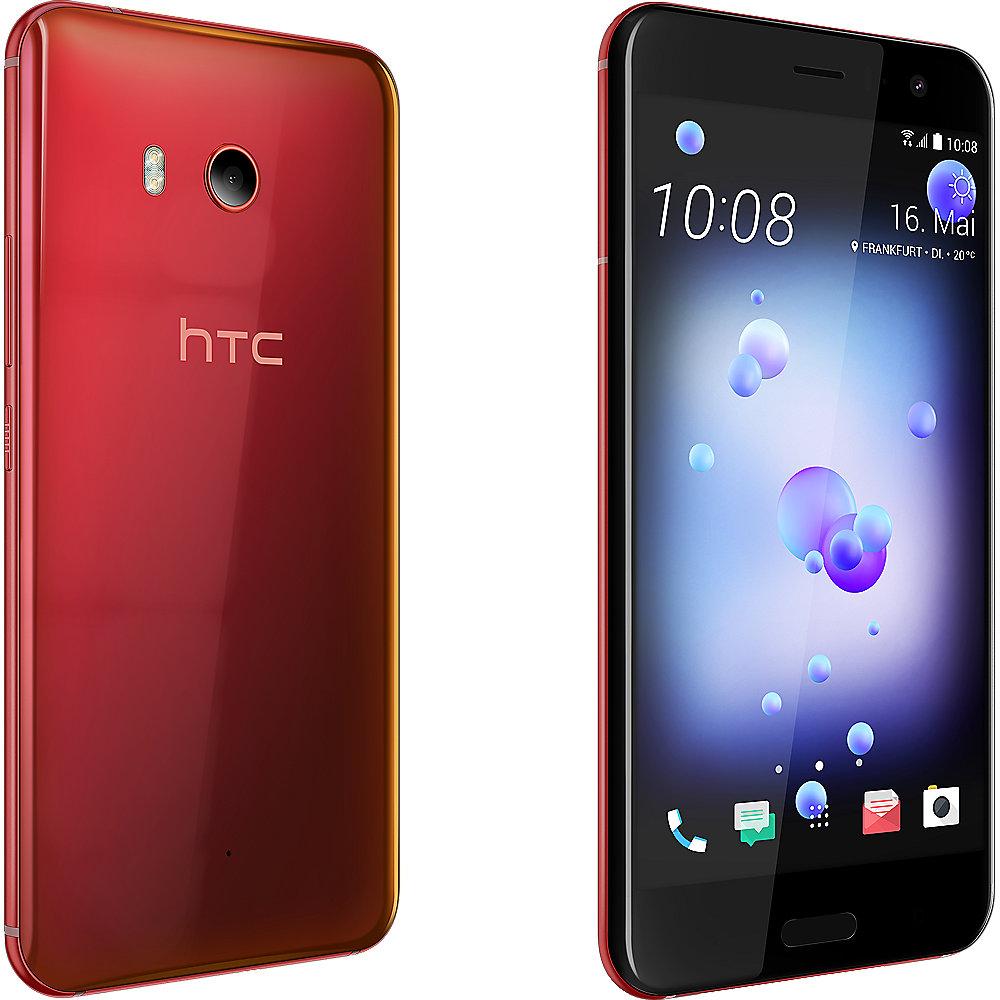 HTC U11 solar red Android 7.1 Smartphone, HTC, U11, solar, red, Android, 7.1, Smartphone