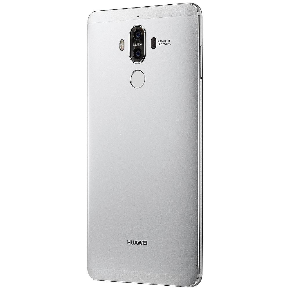 HUAWEI Mate 9 Dual-SIM silver Android 7.0 Smartphone mit Leica Dual-Kamera