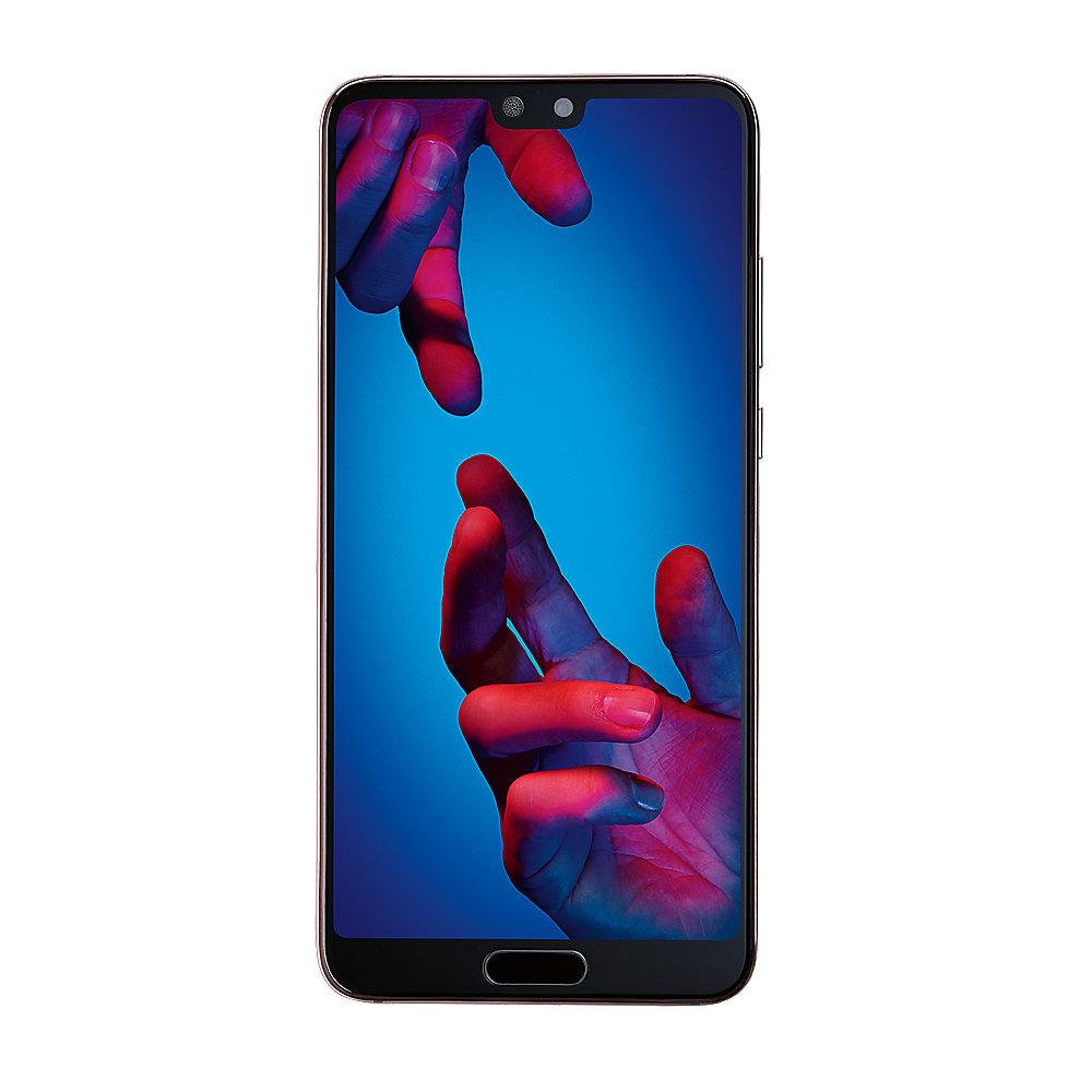 HUAWEI P20 pink Dual-SIM Android 8.0 Smartphone mit Leica Dual-Kamera