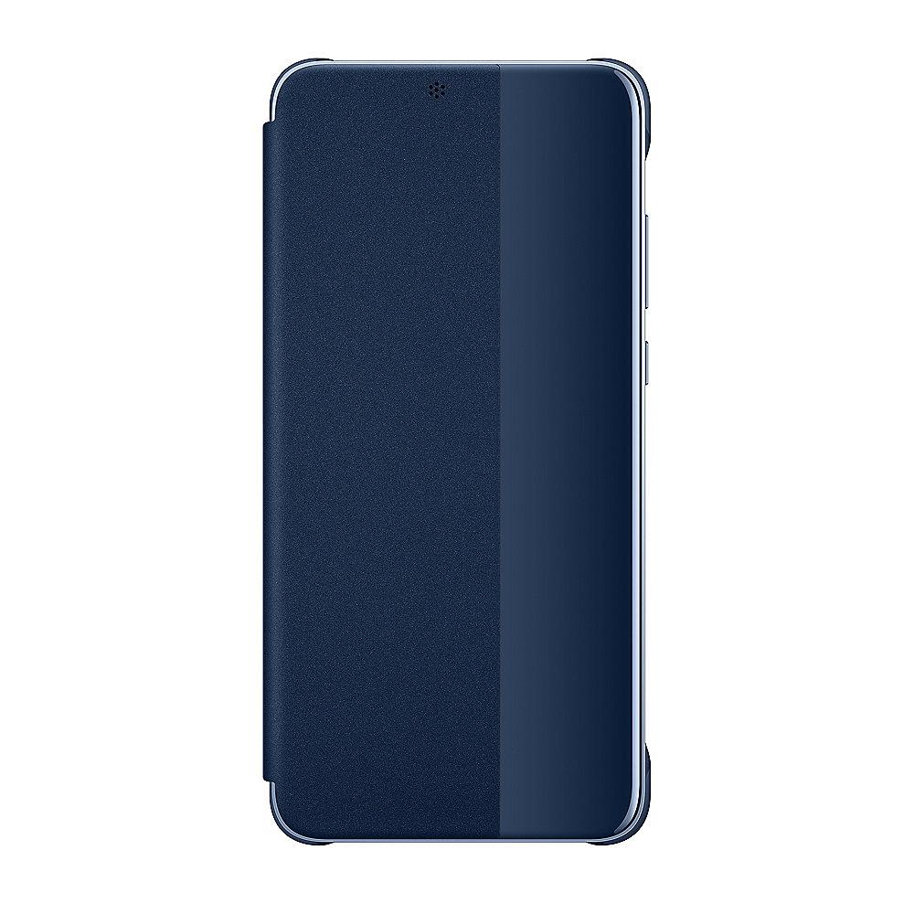 Huawei P20 Smart View Flip Cover deep blue