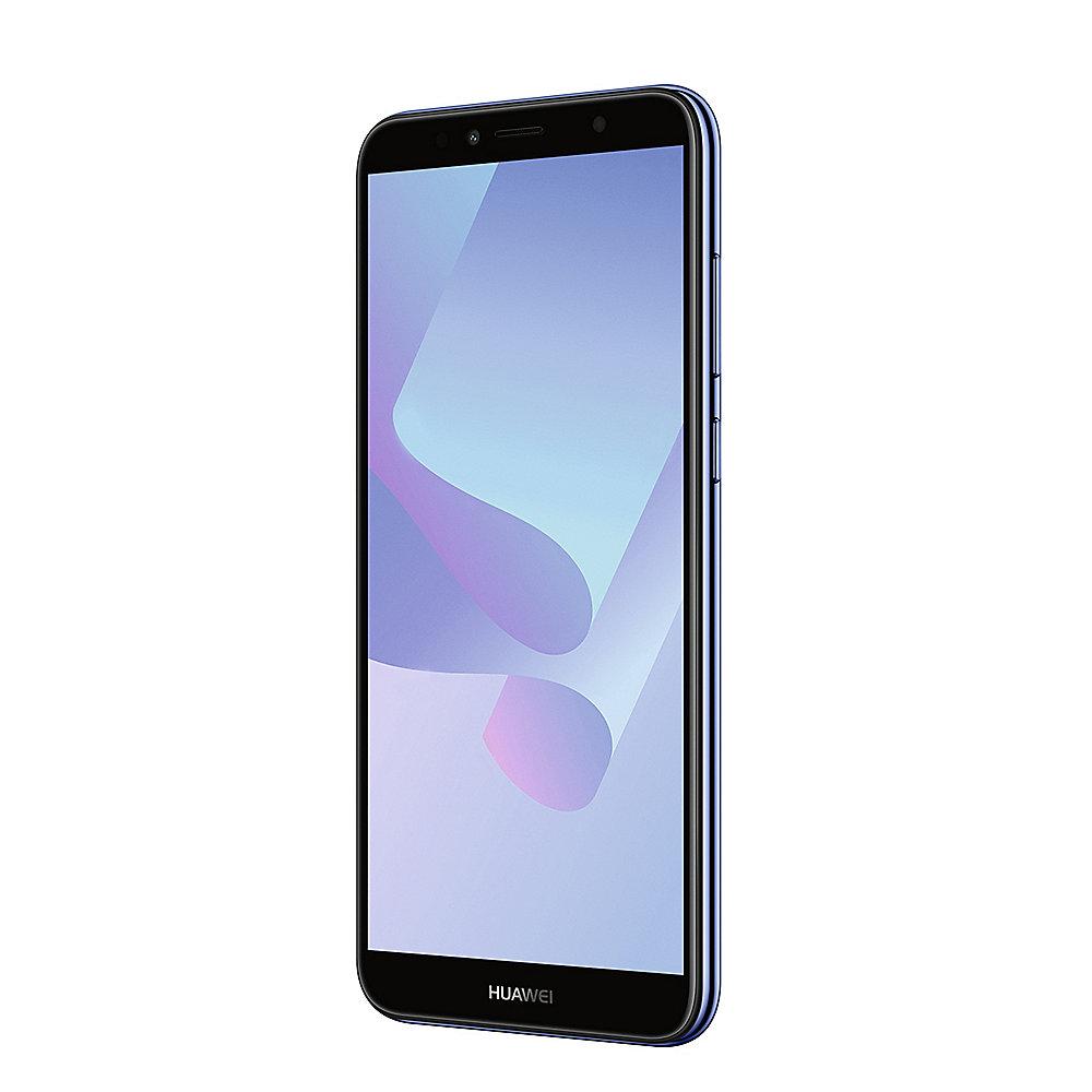 HUAWEI Y6 2018 Dual-SIM blue Android 8.0 Smartphone