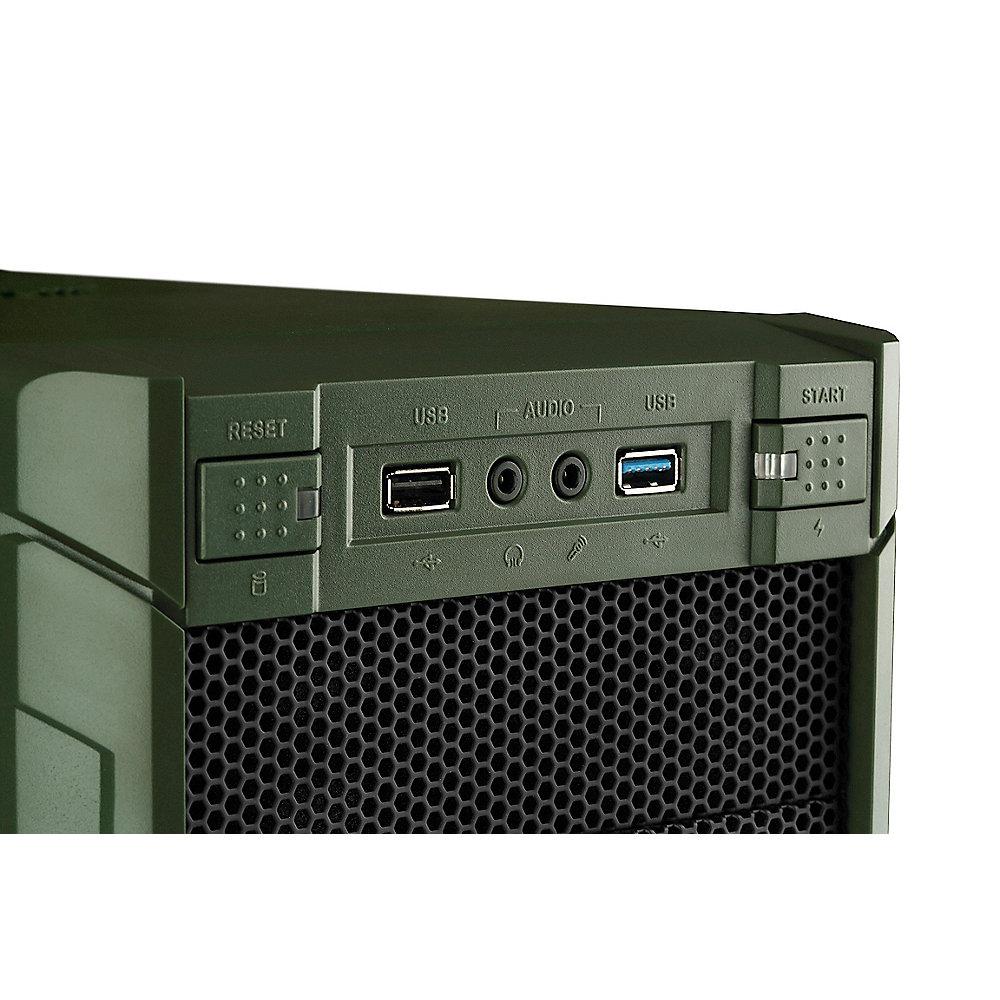 Hyrican Military i7-8086K 16GB RAM 32GB Optane 2TB HDD 256GB SSD GTX 1070Ti W10, Hyrican, Military, i7-8086K, 16GB, RAM, 32GB, Optane, 2TB, HDD, 256GB, SSD, GTX, 1070Ti, W10