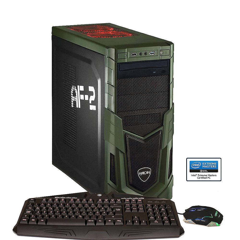 Hyrican Military i7-8086K 16GB RAM 32GB Optane 2TB HDD 256GB SSD GTX 1070Ti W10, Hyrican, Military, i7-8086K, 16GB, RAM, 32GB, Optane, 2TB, HDD, 256GB, SSD, GTX, 1070Ti, W10