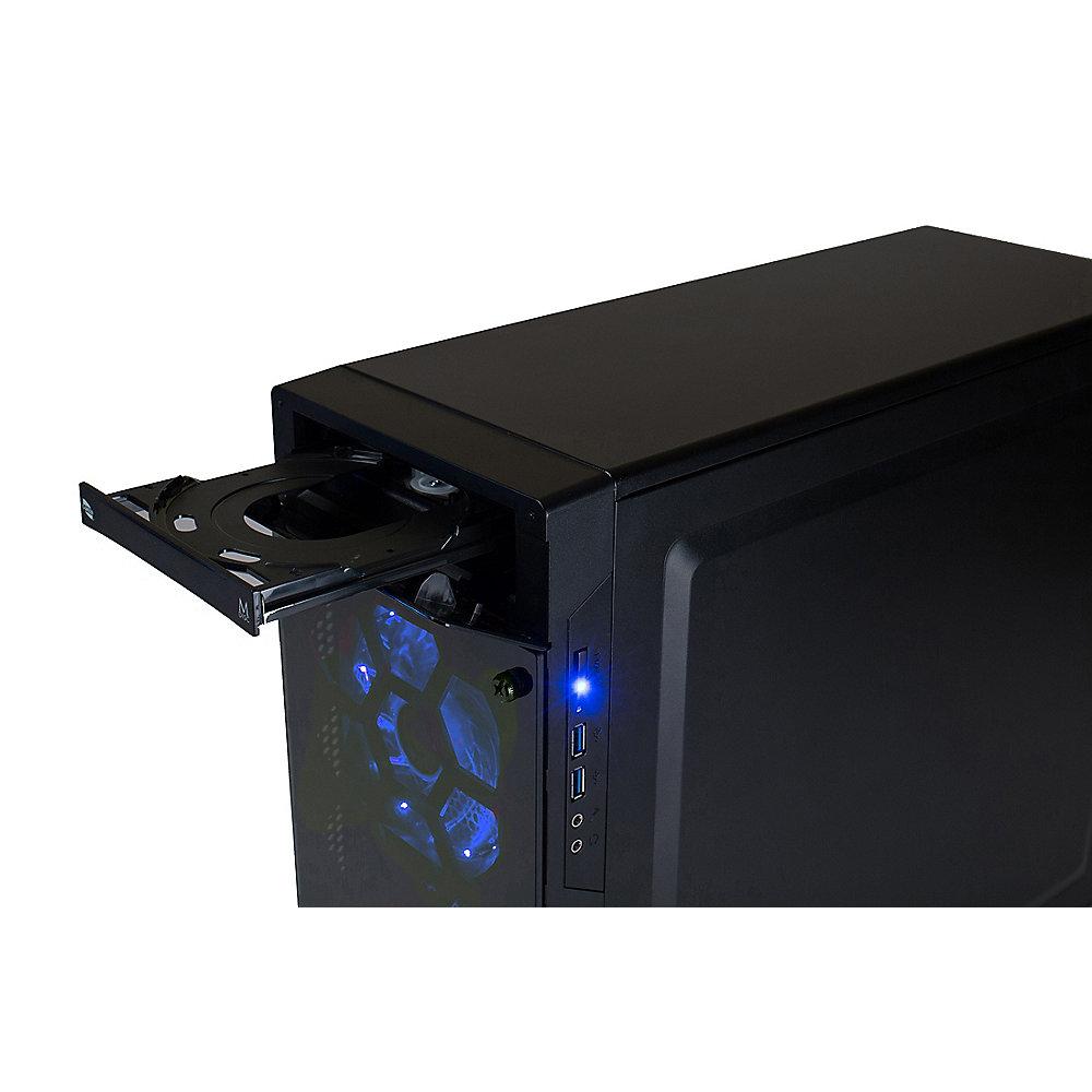 Hyrican Striker Gaming PC 5845 Ryzen 5 2400G 16GB 1TB 240GB SSD Vega 11 Win 10