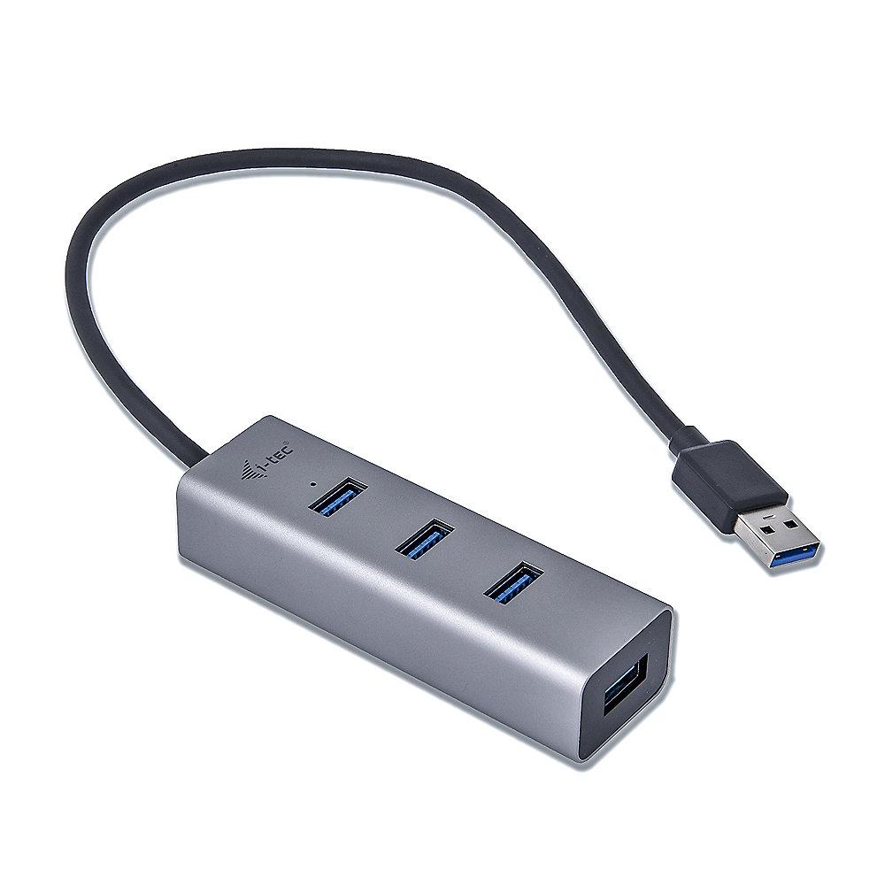 i-tec USB-A HUB 4 port USB 3.0 Metall passiv, i-tec, USB-A, HUB, 4, port, USB, 3.0, Metall, passiv