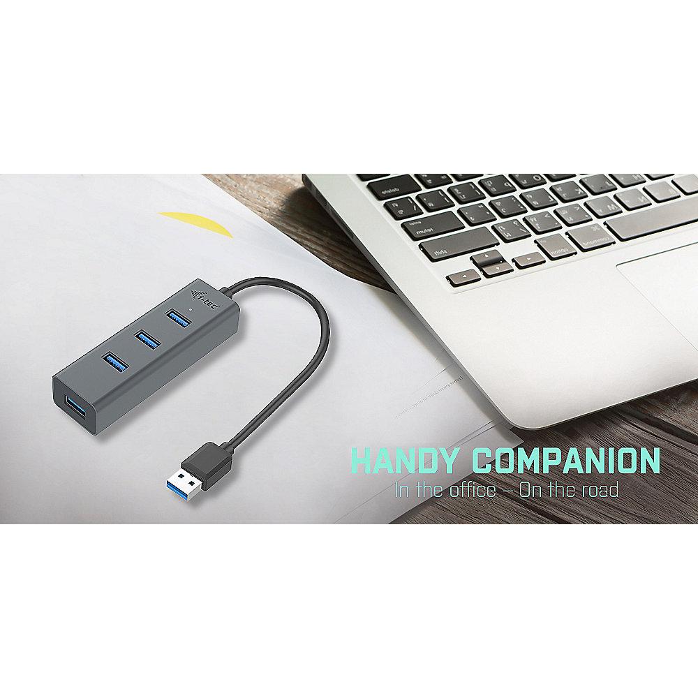 i-tec USB-A HUB 4 port USB 3.0 Metall passiv, i-tec, USB-A, HUB, 4, port, USB, 3.0, Metall, passiv