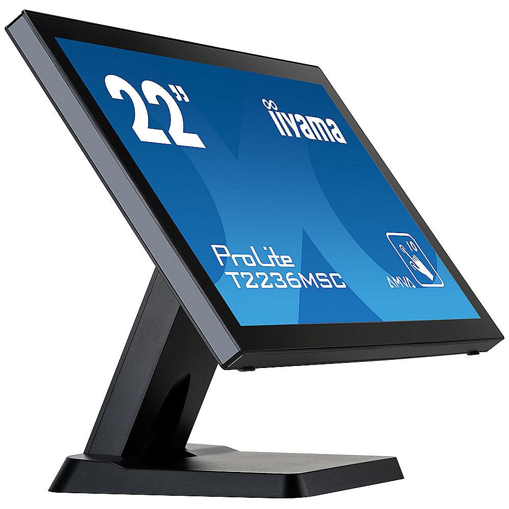 iiyama ProLite T2236MSC-B2 55cm (22") 10-Punkt Multitouch-Monitor