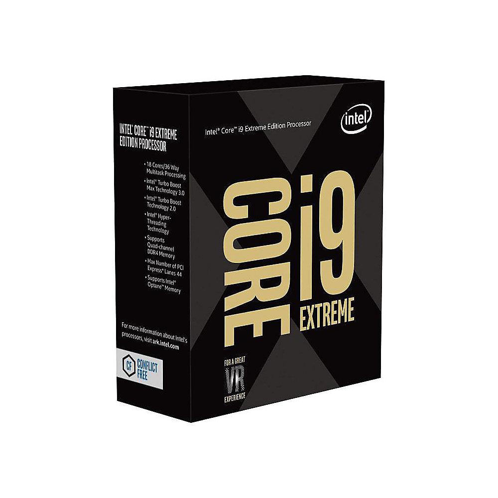 Intel Core i9-9980XE Extreme 18x3,0 (Boost 4,4) GHz 24 MB Cache Sockel 2066