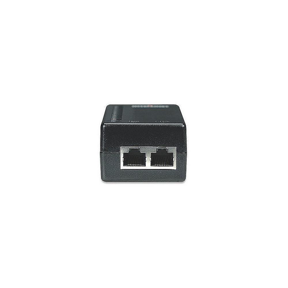 Intellinet 1-Port PoE Injektor 15,4W IEEE 802.3af konform 524179