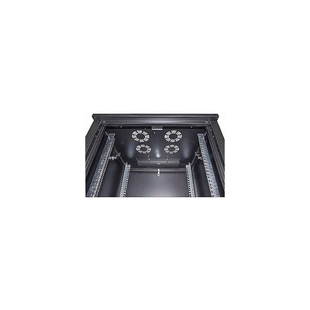 Intellinet 19" Netzwerkschrank 778 (H) x 600 (B) x 600 (T) mm 16HE FP schwarz