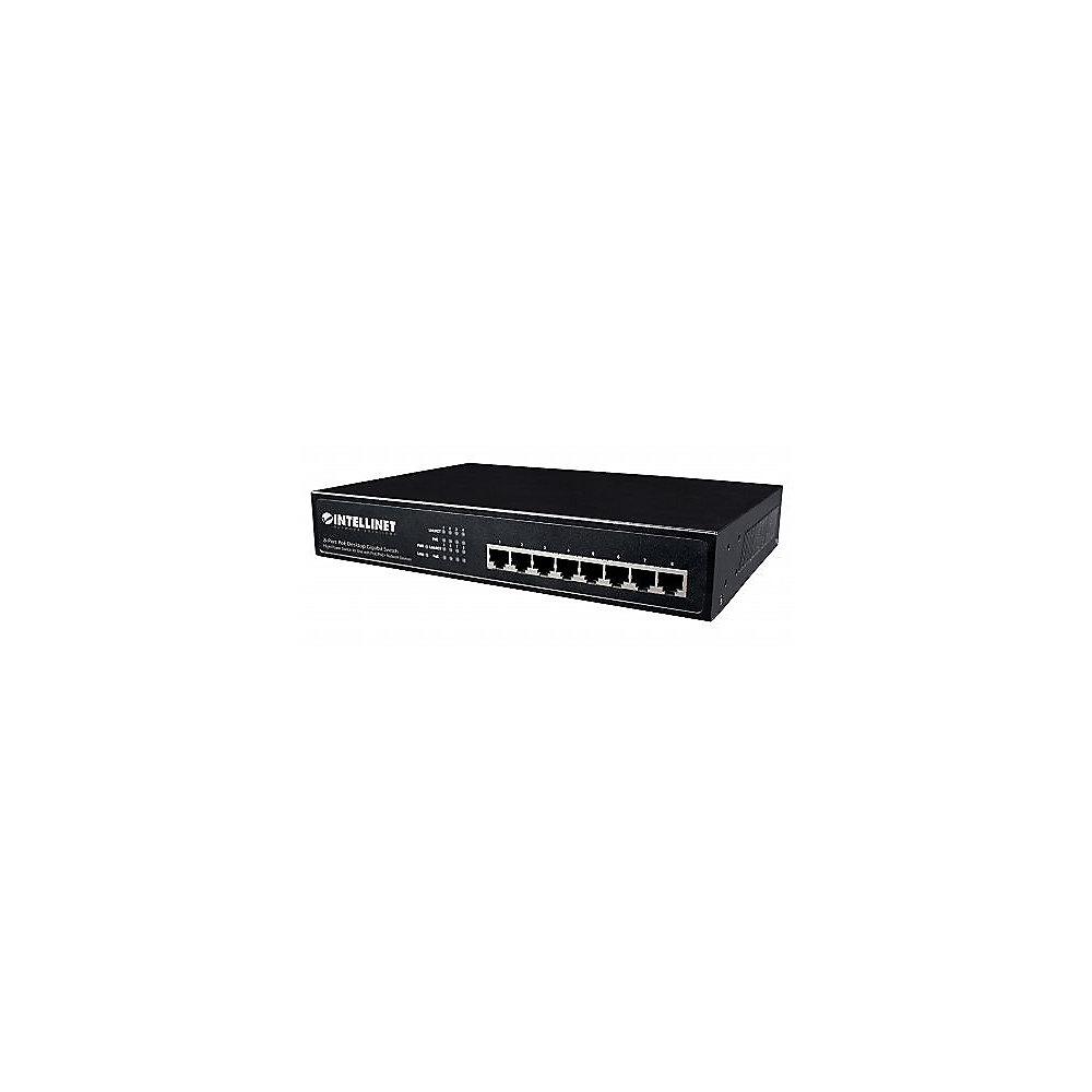 Intellinet 8-Port PoE  Web Managed Desktop Switch davon 8x PoE  max. 140W