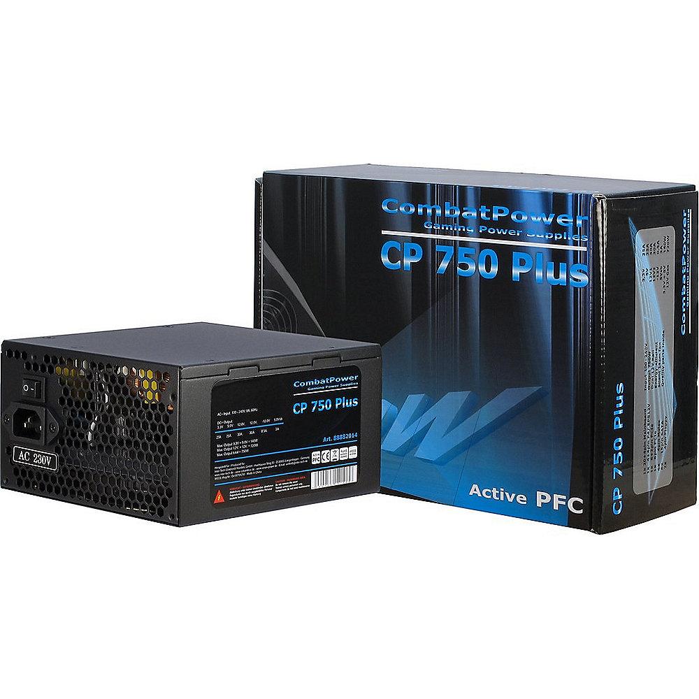 Inter-Tech Combat Power CP 750W Plus ATX 2.2 aktiver PFC (135mm Lüfter)