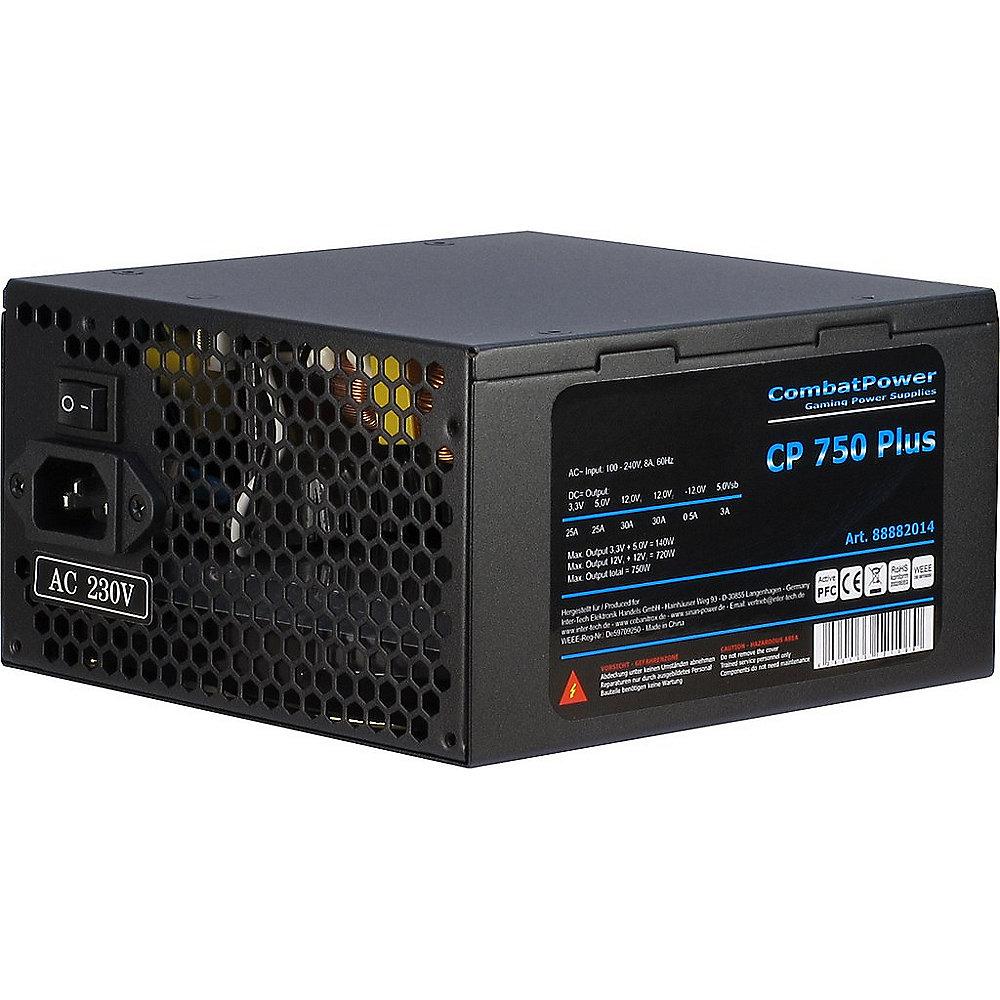 Inter-Tech Combat Power CP 750W Plus ATX 2.2 aktiver PFC (135mm Lüfter)