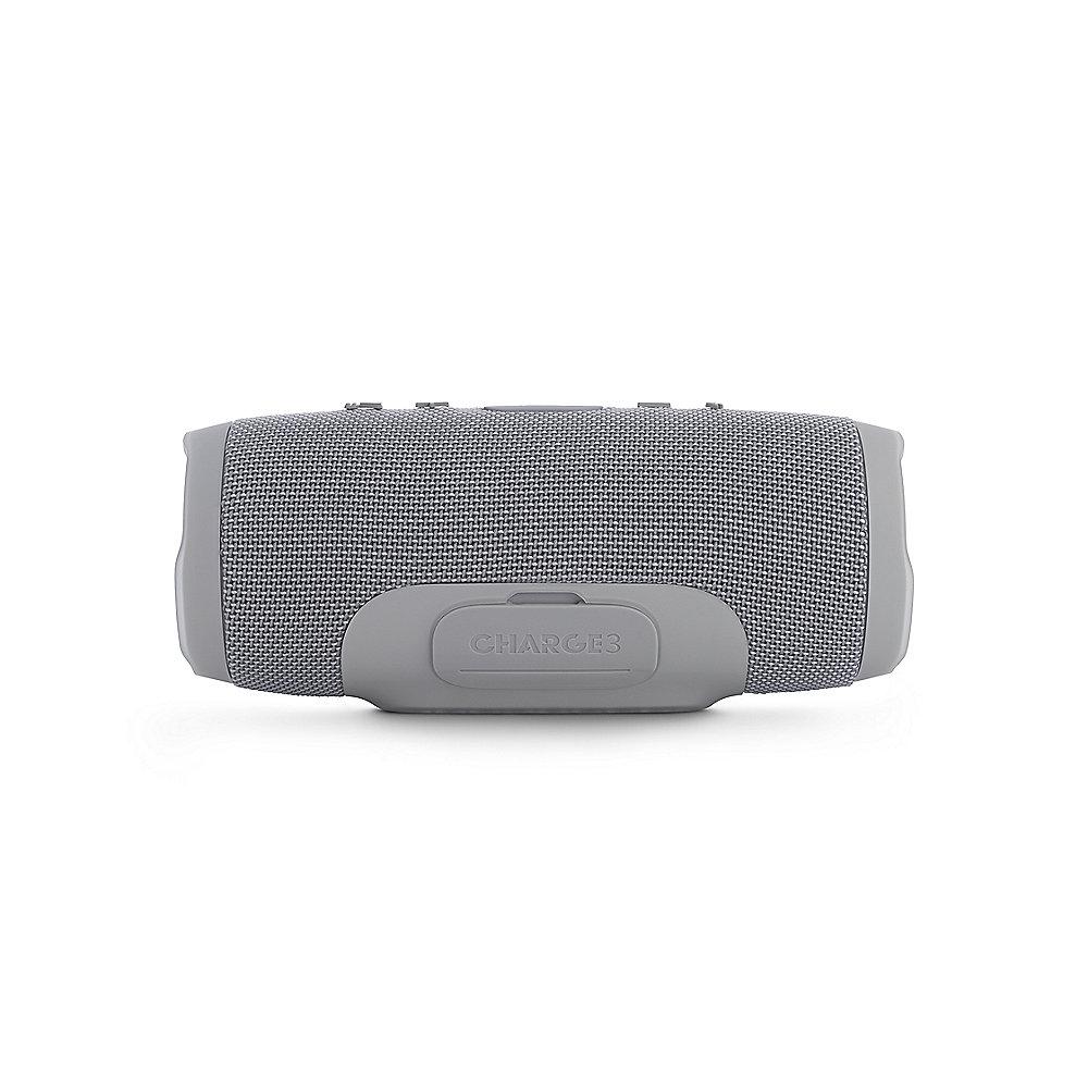 JBL Charge 3 Grau Tragbarer Bluetooth-Lautsprecher