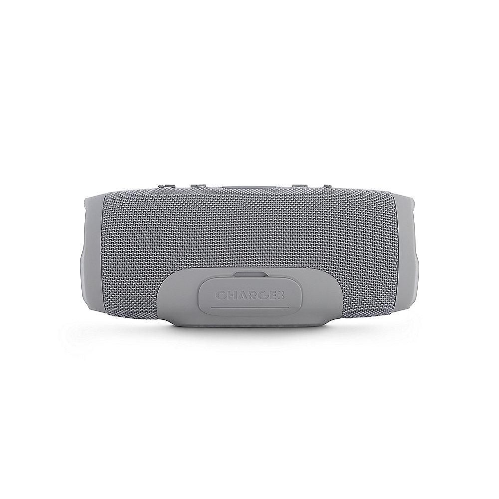 JBL Charge 3 Grau Tragbarer Bluetooth-Lautsprecher