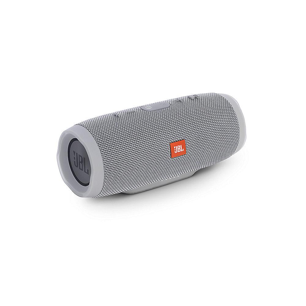 JBL Charge 3 Grau Tragbarer Bluetooth-Lautsprecher