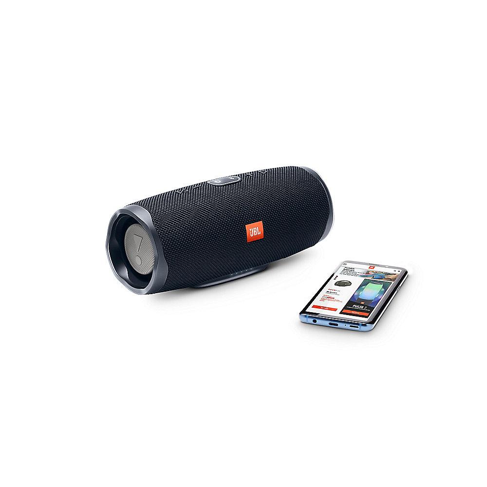 JBL Charge 4 Tragbarer Bluetooth-Lautsprecher Schwarz