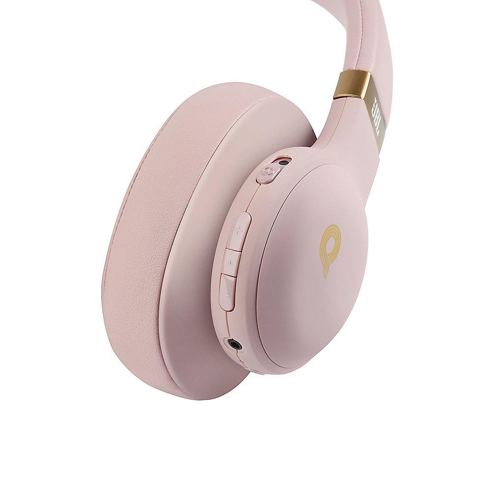 JBL E55BT Quincy pink - Over-Ear - Bluetooth Kopfhörer mit Mikrofon