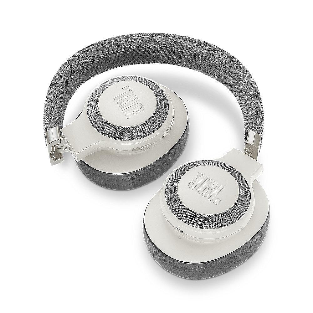 JBL E65 Bluetooth Noise Cancelling Kopfhörer weiß