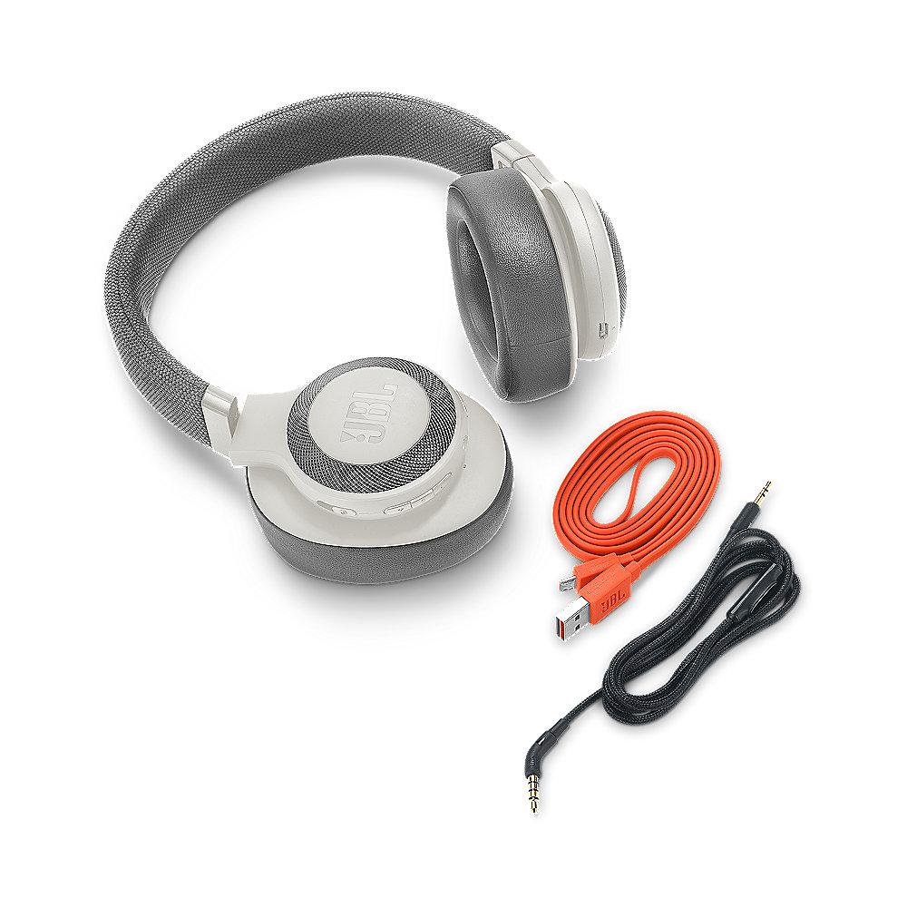 JBL E65 Bluetooth Noise Cancelling Kopfhörer weiß